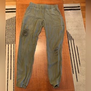 Nordstrom (“On the Road”) green cargo pants